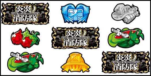 炎炎ノ消防隊スロット　右下がりBAR揃い