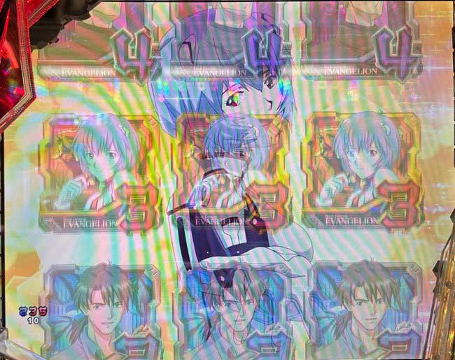 初号機チャンス裏ボタンレイ