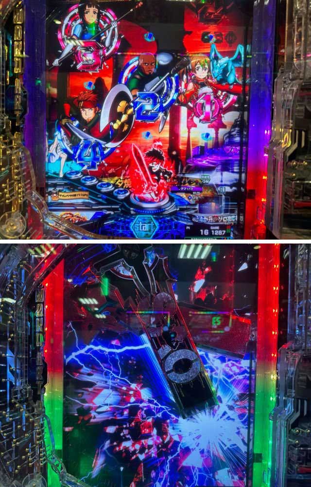 スマパチSAO　ソードフラッシュ予告