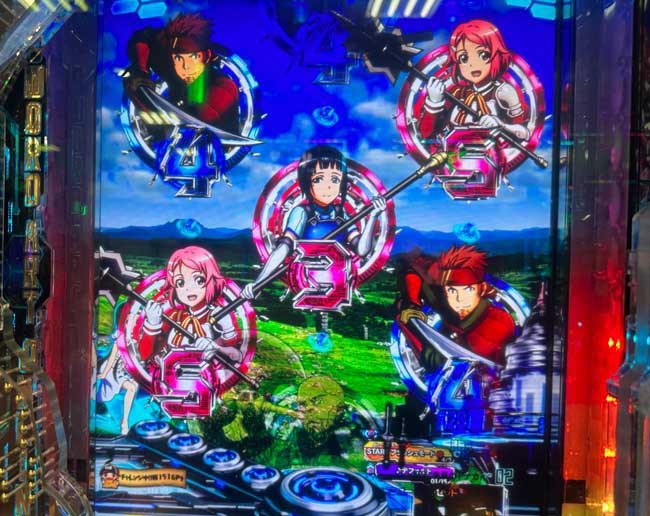 スマパチSAO　ダイアータスクハズレ