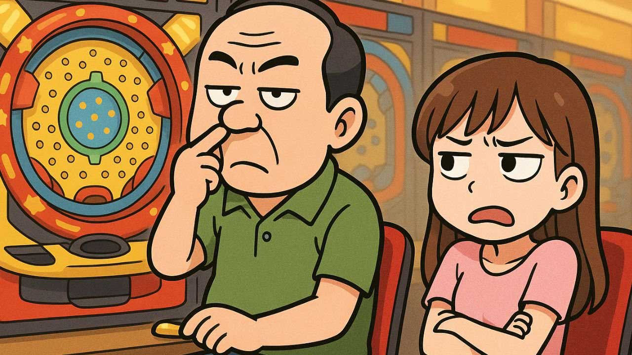 パチンコ屋に、とんでもないヤツがいたぞ!!!