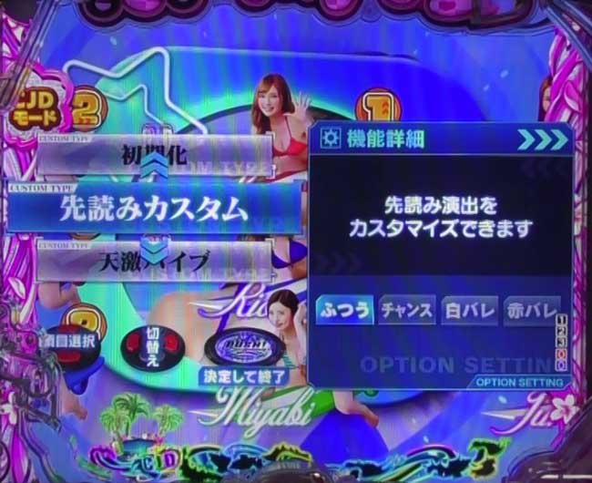 先読みカスタム 先読みカスタム