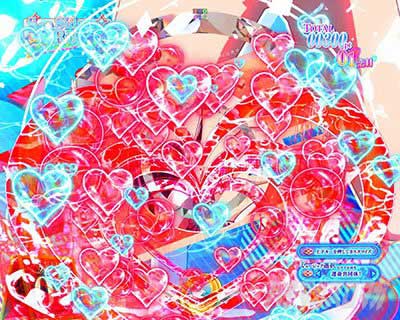 ハートギミック前兆予告 Sea Side RUSH_e女神のカフェテラス