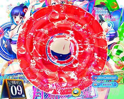 バブル前兆予告 Sea Side RUSH_e女神のカフェテラス