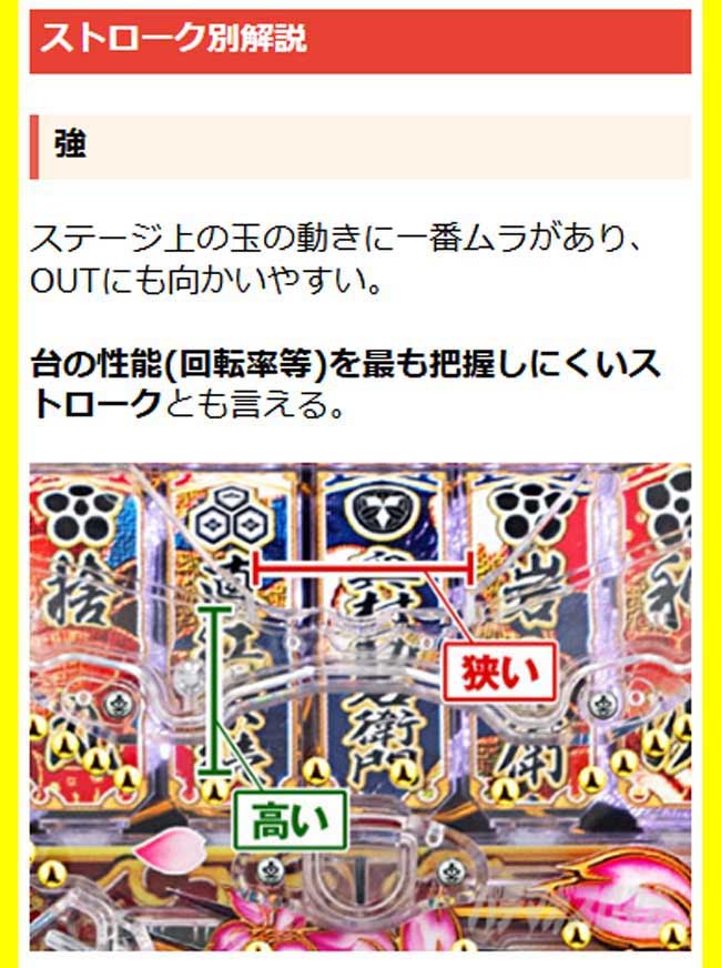e花の慶次黄金の一撃_ストローク検証