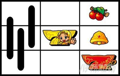 ボーナス入賞手順_B-2_クレアの秘宝伝 ～はじまりの扉と太陽の石～ ボーナストリガーver.