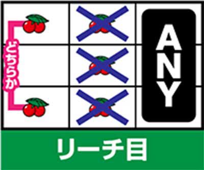 リーチ目 ハッピージャグラーVⅢ