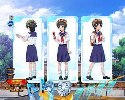 リーチ前予告 　佐天スカートめくり予告　ｅとある科学の超電磁砲 PHASE NEXT