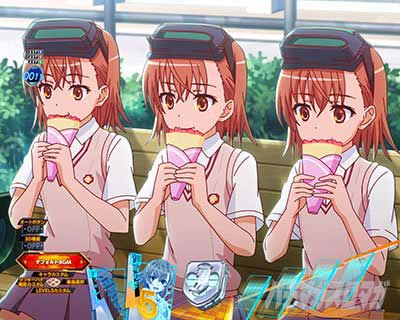 リーチ前予告 　妹達クレープ予告　ｅとある科学の超電磁砲 PHASE NEXT