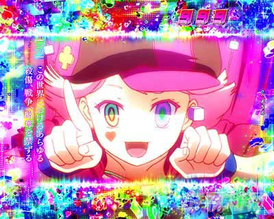 ノゲノラッシュ  大当り濃厚となるリーチ演出  eノーゲーム・ノーライフ 199Ver.