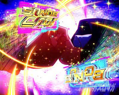 大当り演出　 BONUS決定演出　 eノーゲーム・ノーライフ 199Ver.