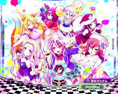 パズルステップアップ予告　リーチ前予告 　eノーゲーム・ノーライフ 199Ver.