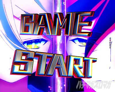 空白ダイブ予告　リーチ前予告 　eノーゲーム・ノーライフ 199Ver.