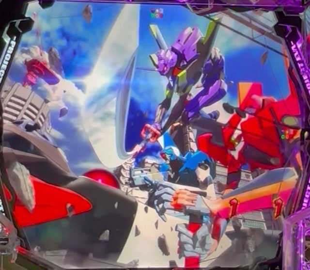 エヴァ三機vsゼルエル