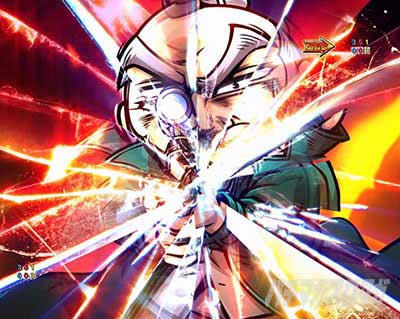 e吉宗 極乗3000ver.　振舞RUSH　スナイパーモード　告知演出