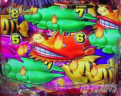 海物語極ジャパン甘 表情変化前兆