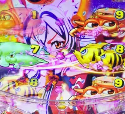 海物語極JAPAN甘 月狐リーチ