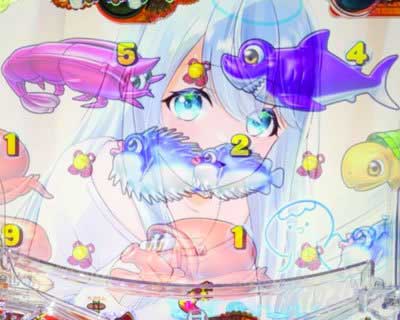 海物語極ジャパン甘 月光煽りナギナミパターン