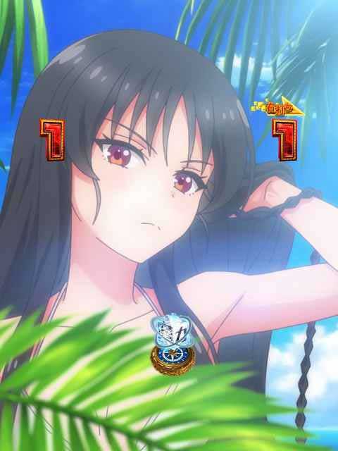 バカンスリーチ  RUSH中リーチアクション  eようこそ実力至上主義の教室へ