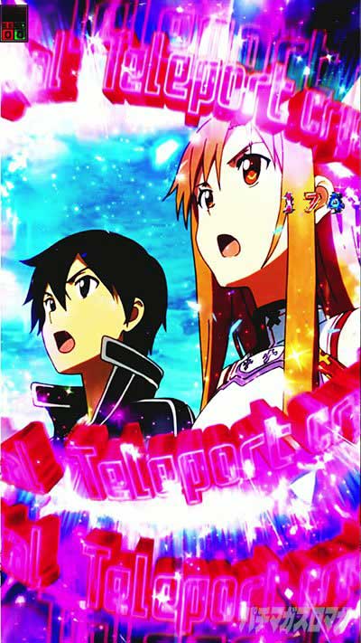 ソードアート・オンライン 閃光の軌跡 99Ver.　アニメシーン転移