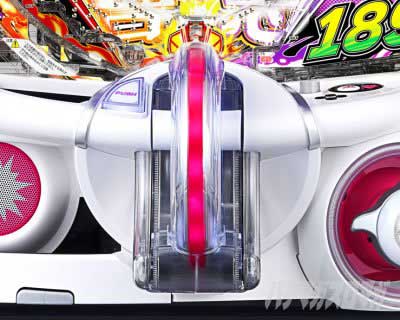 衝撃注意モード 右打ち中 演出カスタム P閃乱カグラ 大入り189ver.