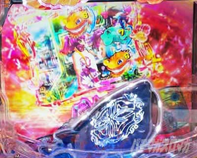 変動開始時ジンベェ予告　Pスーパー海物語IN沖縄6