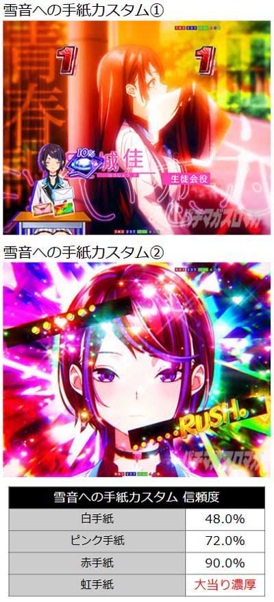 雪音への手紙カスタム　eいせれべ