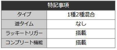 バスタード　詳細スペック
