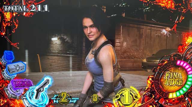 AT中のCZ「ネメシスバトル」|スマスロ バイオハザードRE:3(バイオRE3)|パチスロ スロット