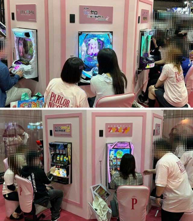 パーラーニコル_試打コーナー