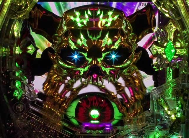 eフィーバー デッドマウント・デスプレイ 魂神9000　役物合体