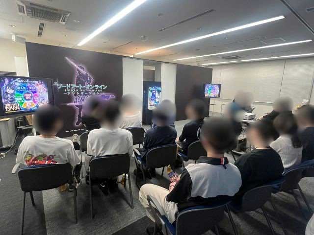 eSAOアリシゼーション夜空_プレミアムファン試打会会場