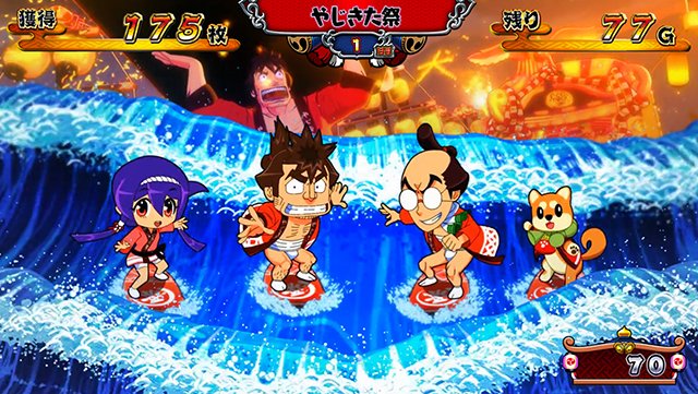やじきた参　演出