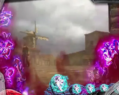 怨念文字＆魔法陣演出
