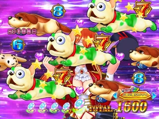 図柄が揃えば大当り