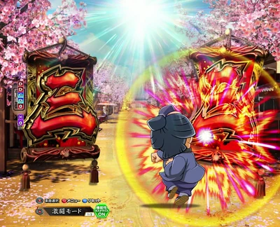 ぱちんこ 必殺仕事人Ⅵ 仕事人アクション予告（壱・図柄にアクション）