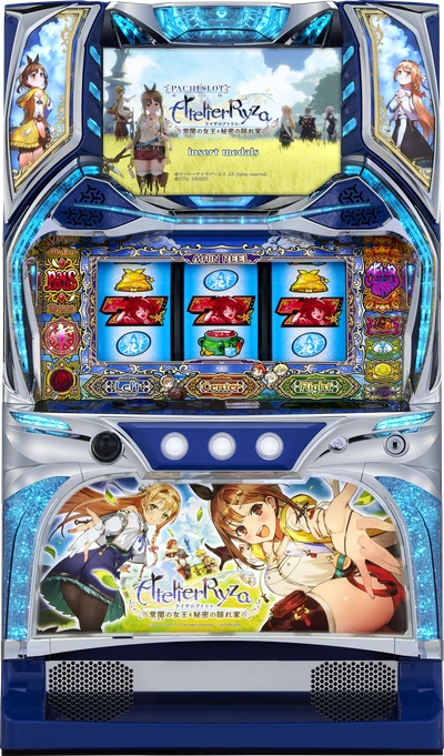 パチスロ ライザのアトリエ 常闇の女王と秘密の隠れ家 筐体