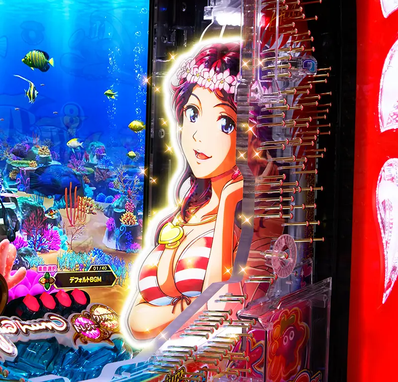 パチンコ　実機 　新海物語MTM　アグネス・ラム PA大海物語Withアグネス・ラム Premium Edition｜パチマガスロマガFREE