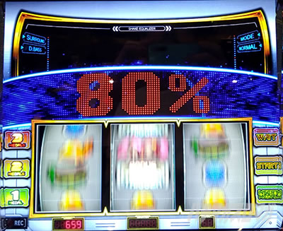 シェイクボーナストリガー ボーナス時の演出占有率