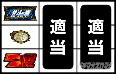 スマスロ北斗の拳　通常時の打ち方(順押し赤7狙い手順)