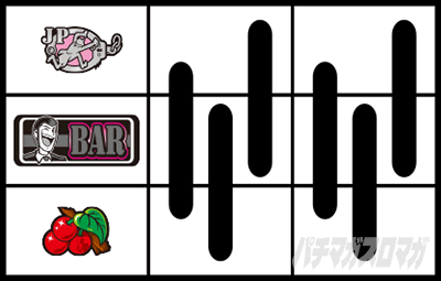 チェリー停止｜L主役は銭形5