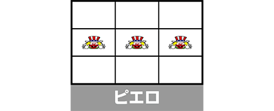 ミスタージャグラー ピエロ 同時成立 小役の停止形