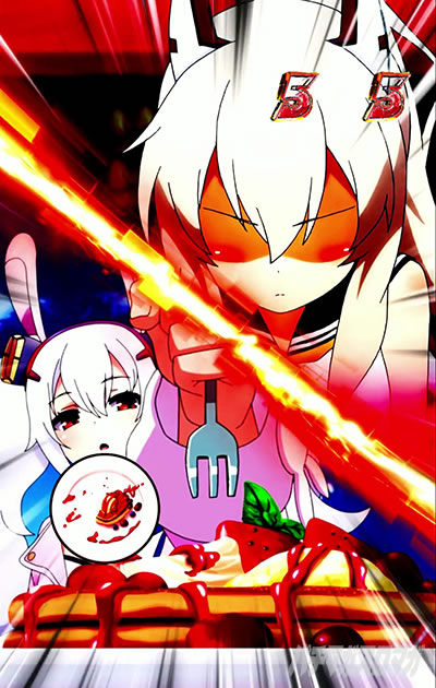 e アズールレーン2 THE ANIMATION 超次元 ユニオンイベントリーチの裏ボタン