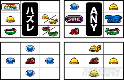 シェイクボーナストリガー リーチ目