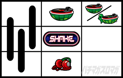 シェイクボーナストリガー 停止形C-2