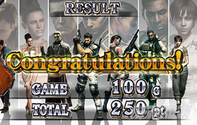 スマスロ バイオハザード5 Congratulations!