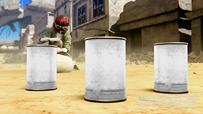 第3停止で青缶3個or白缶3個　スマスロ北斗の拳　通常時　天国以上確定パターン