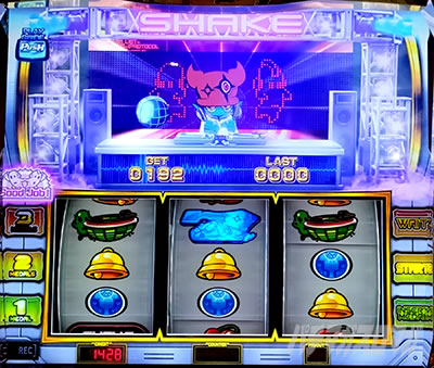 シェイクボーナストリガー BT中のリーチ目