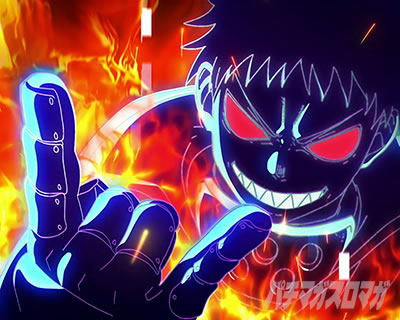 パチスロ炎炎ノ消防隊 十字目変換 森羅