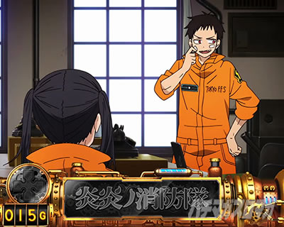 パチスロ 炎炎ノ消防隊 通常時